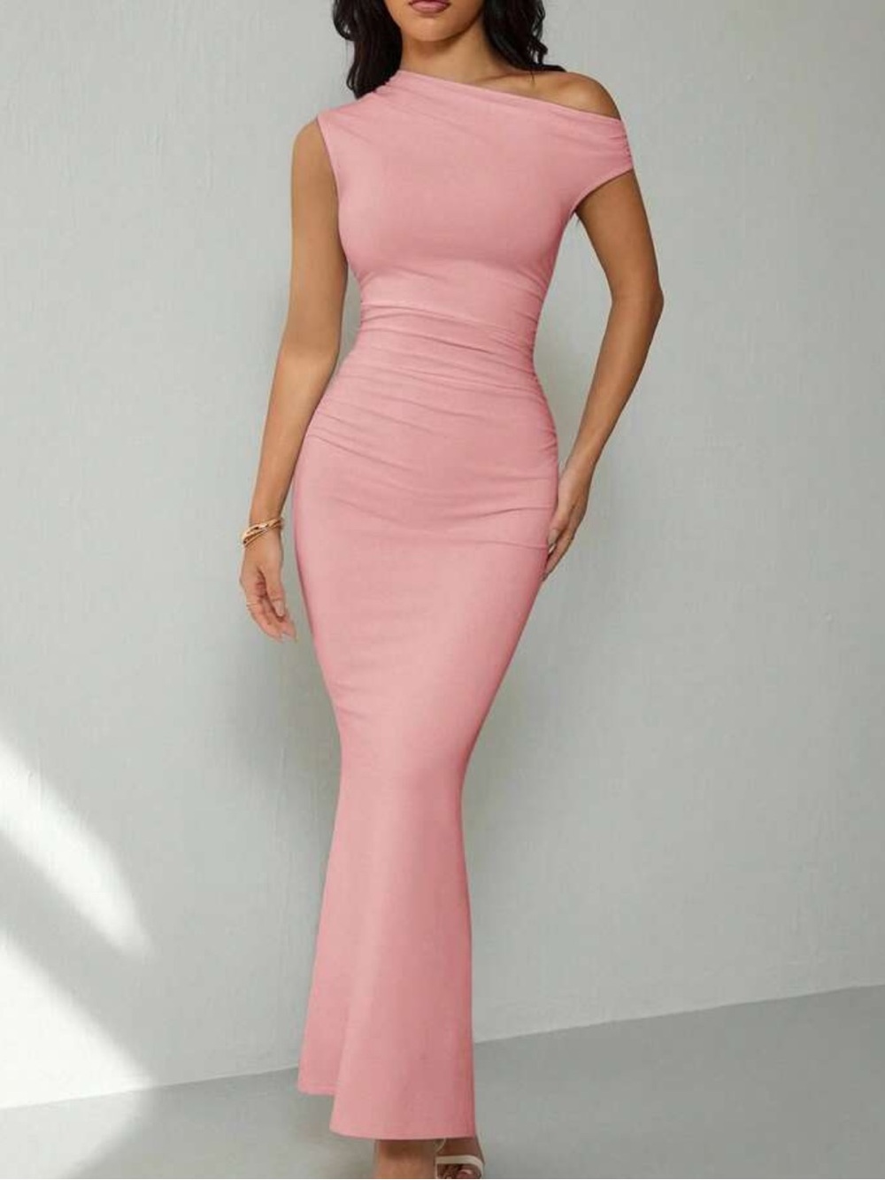 Pink Mermaid Elegant Evening Dress NEW 🏷️